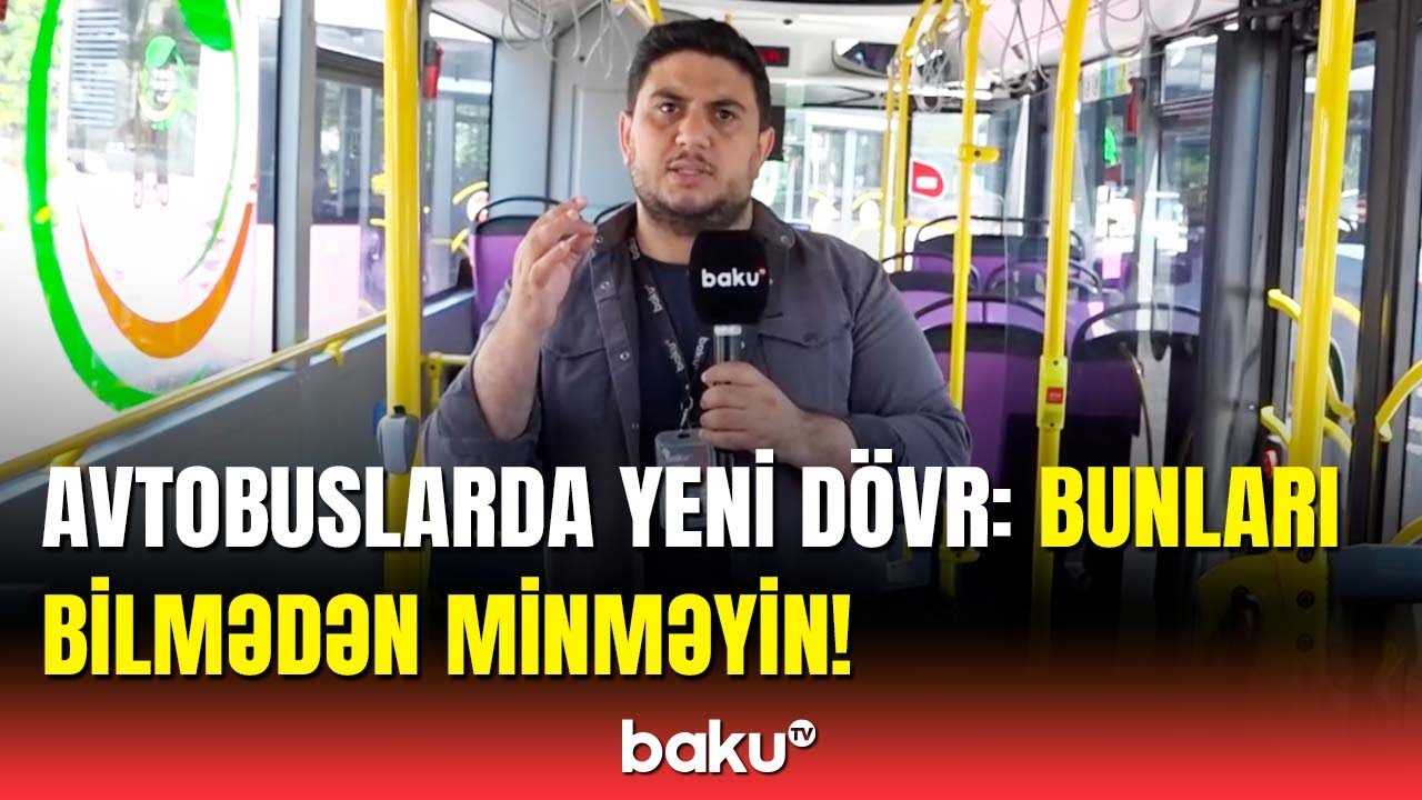 Hansı avtobuslar işləyə bilməyəcək? | Baku TV araşdırdı
