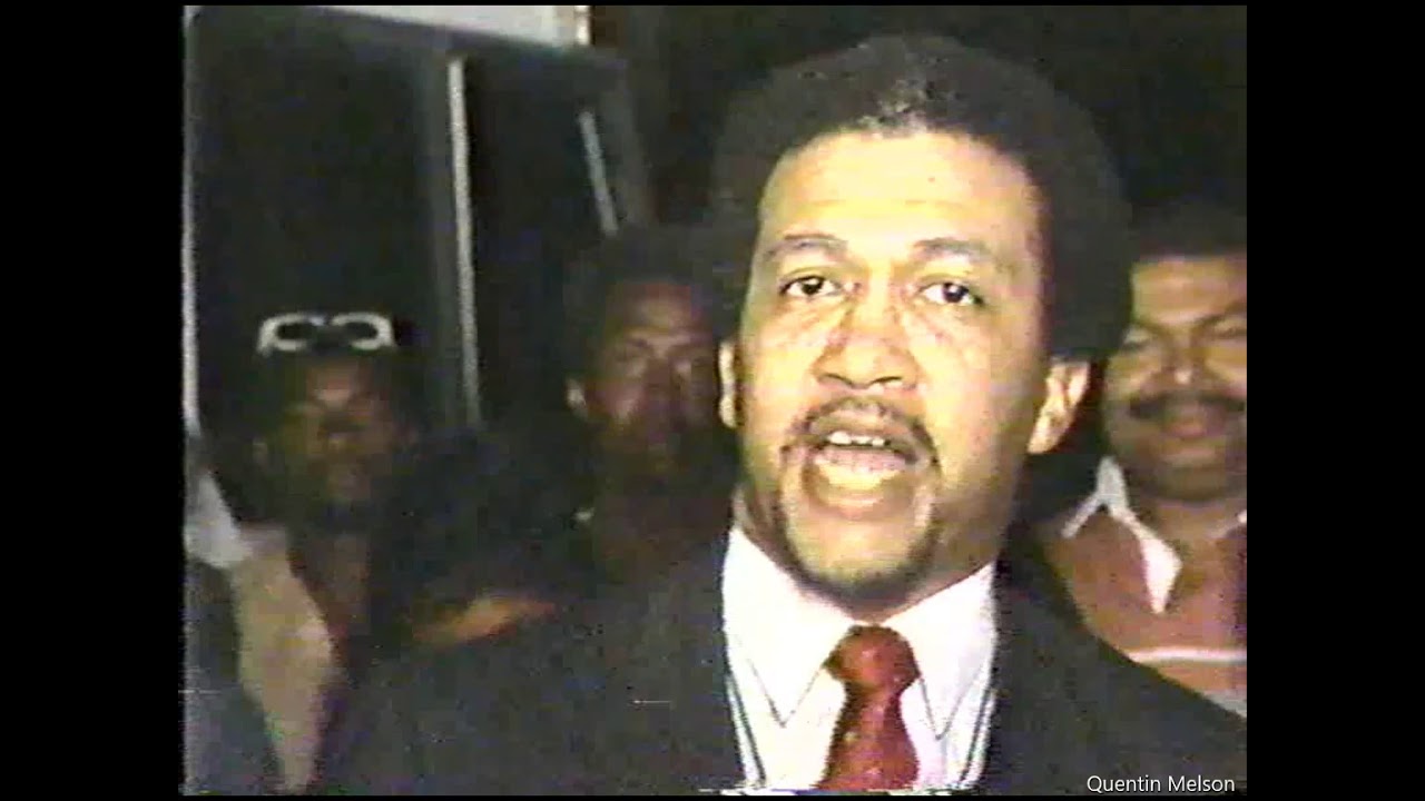 Rev. Benjamin Chavis Leads Freedom Riders from Selma to Chicago to Help Voter Turnout (1987)