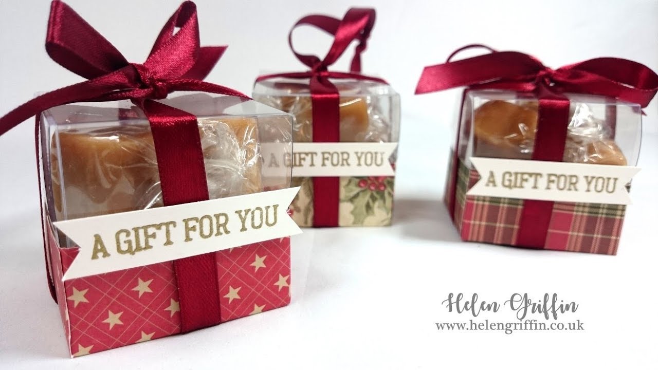 4th Day of Christmas 2018 | Faux Acetate Treat Box