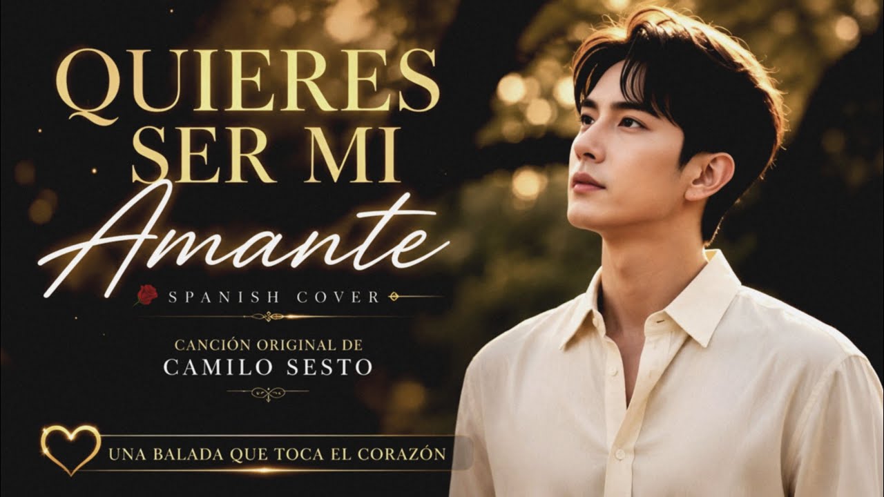 Yu menglong - ¿Quieres ser mi amante? - Camilo Sesto (cover) | Veloria music #alanyu #fypシ 