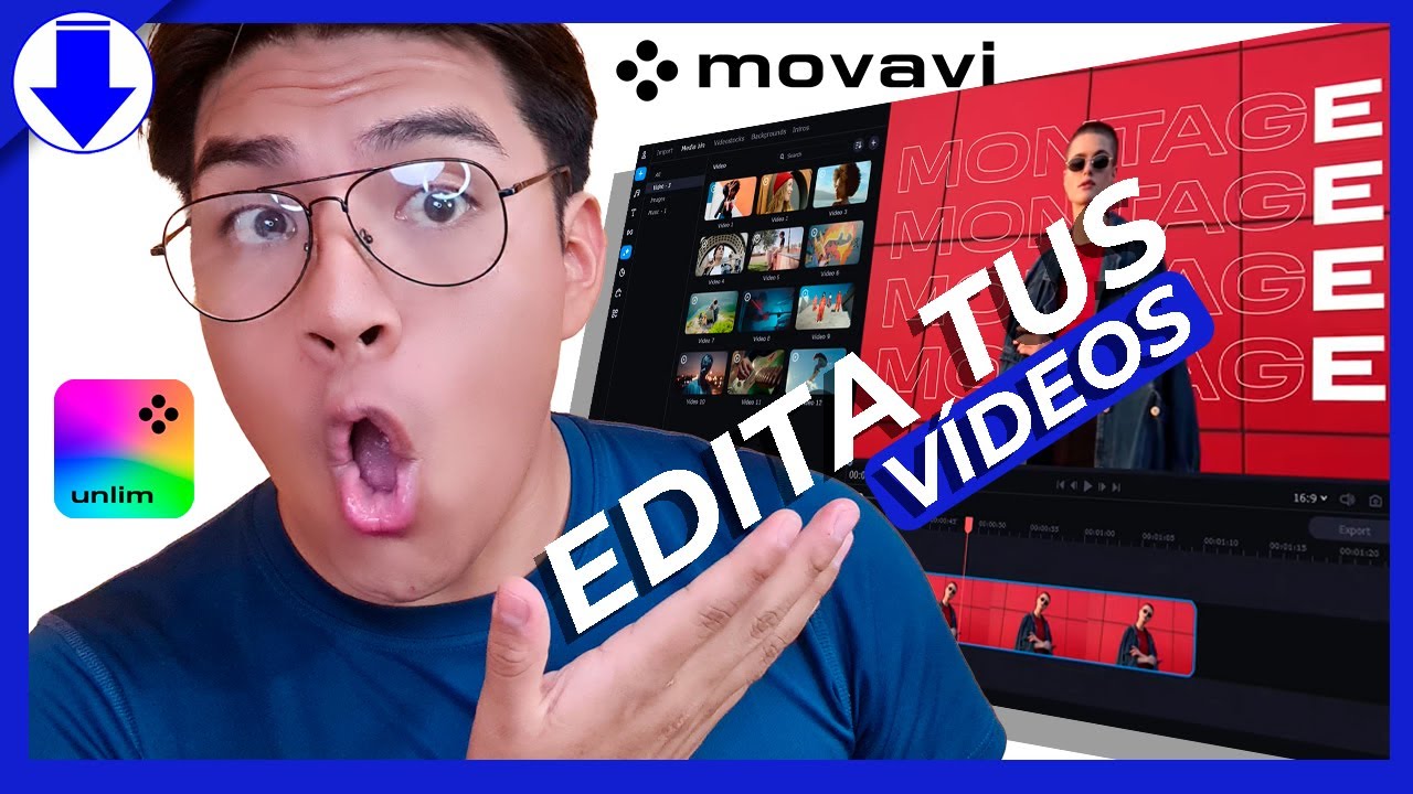 ✅ Cómo EDITAR VÍDEOS en MOVAVI | MEJOR EDITOR DE VÍDEO 2023