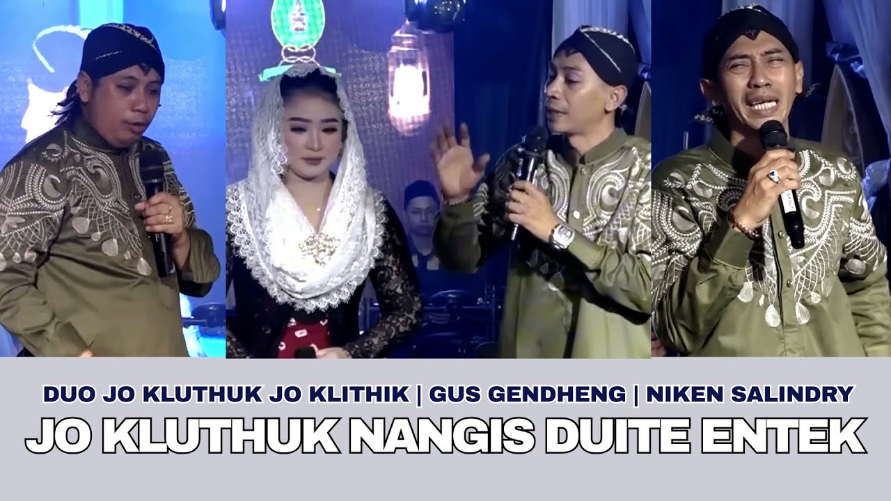DUO JO TERBARU | JO KLUTHUK KLITHIK | GUS GENDHENG | NIKEN SALINDRY PENGAJIAN RAMADHAN 25 MARET 2025