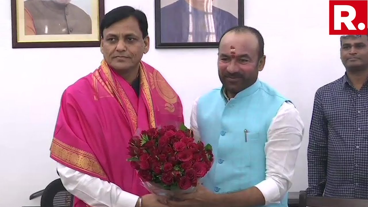 Ministers of State in the Ministry of Home Affairs, G Kishan Reddy and Nityanand Rai take charge