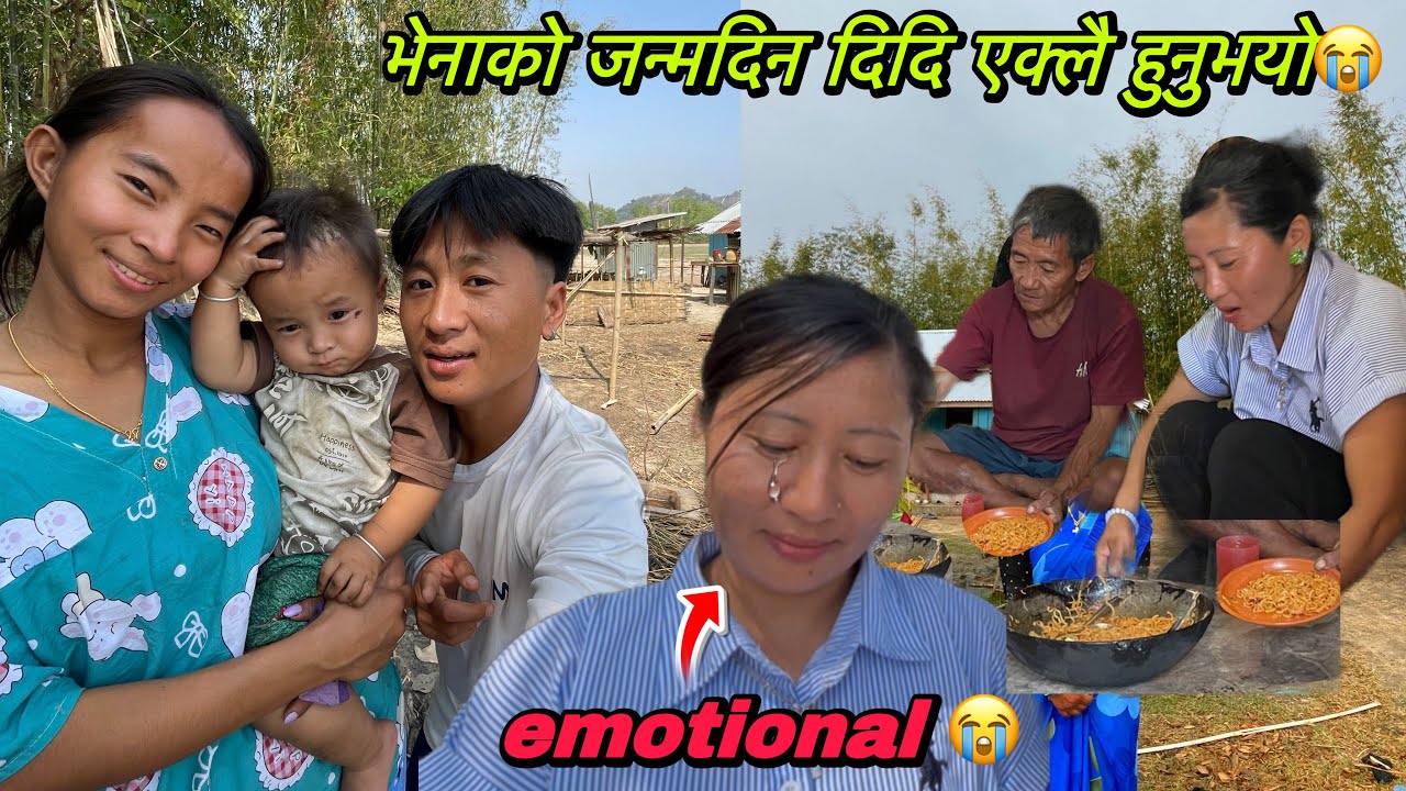 Venko birthday ma didi sad 😭😥@Sunilrai-x 