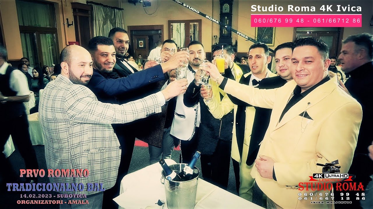 ROMSKI BAL SUBOTICA 14.02.2023 PART1 LATINO BEND - STUDIO ROMA IVICA 4K LESKOVAC