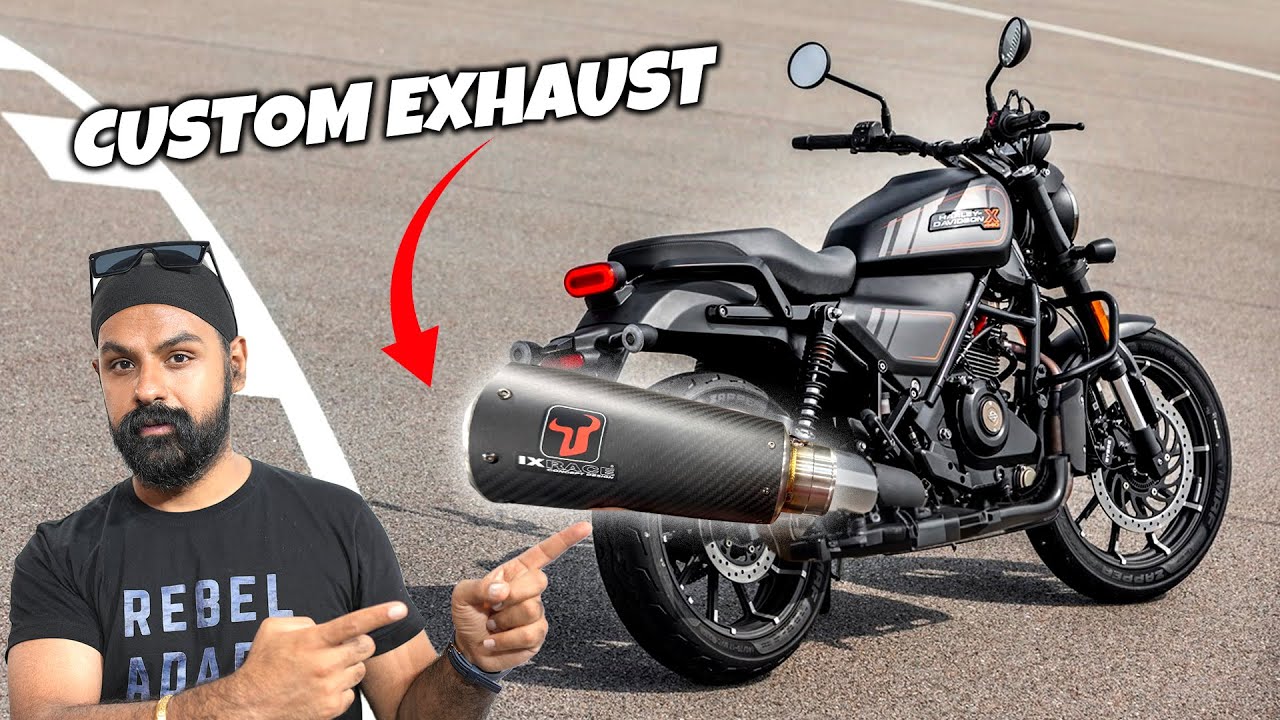 Loudest Harley X400 with full system Exhaust!!