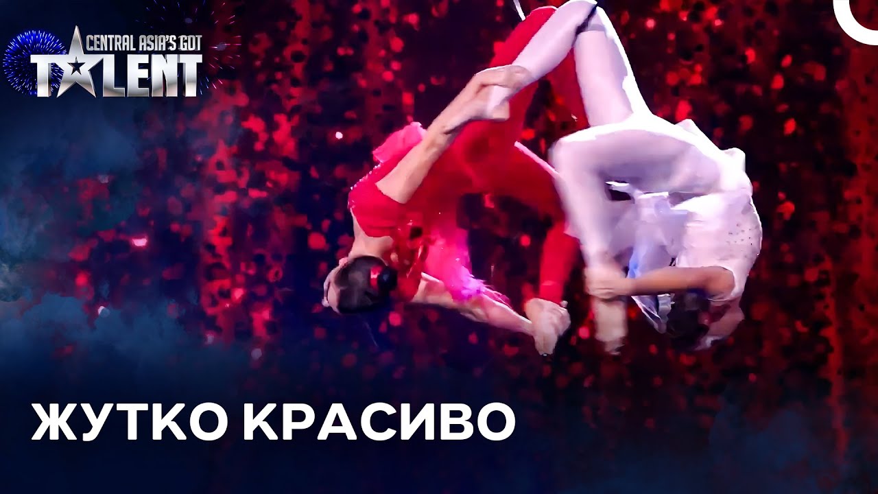 Шокирующая акробатика в стиле Black Swan | Central Asia's Got Talent