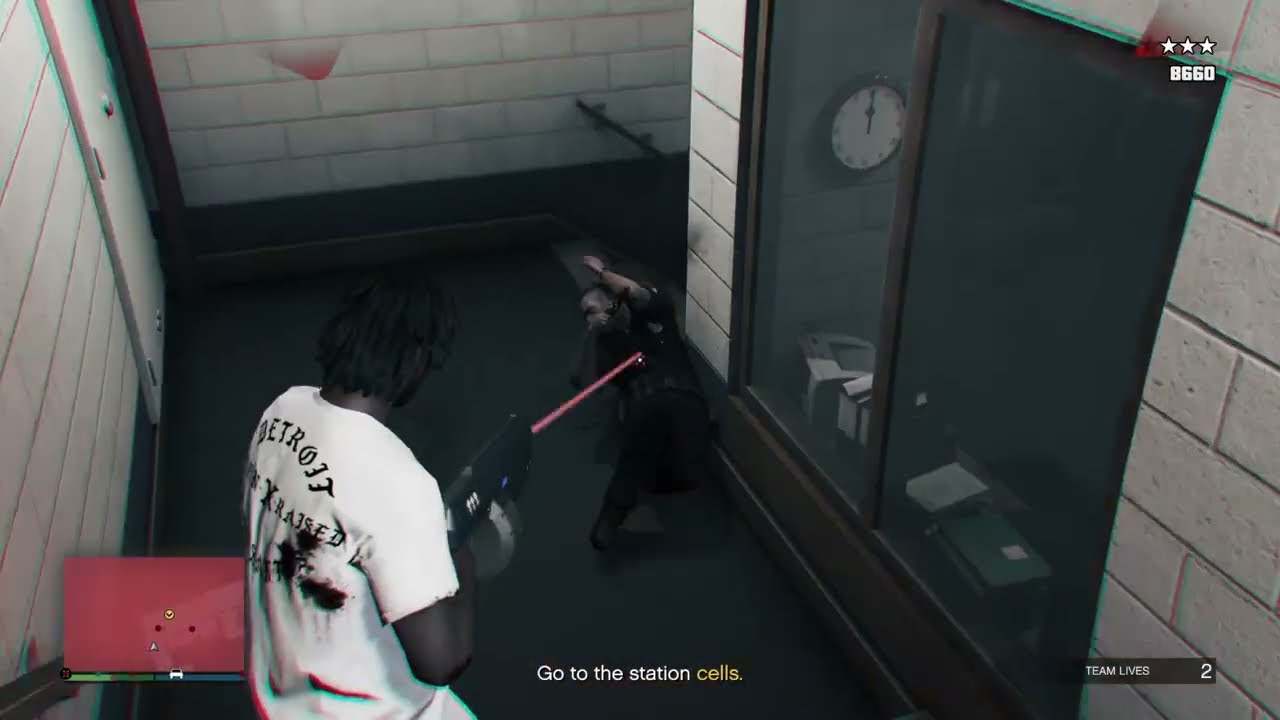 Grand Theft Auto V this police’s making  me mad trying hurry up get out of here