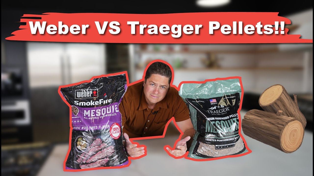 Traeger VS Weber Pellets!! ( Blind taste test, what pellets are best for your smoker? )