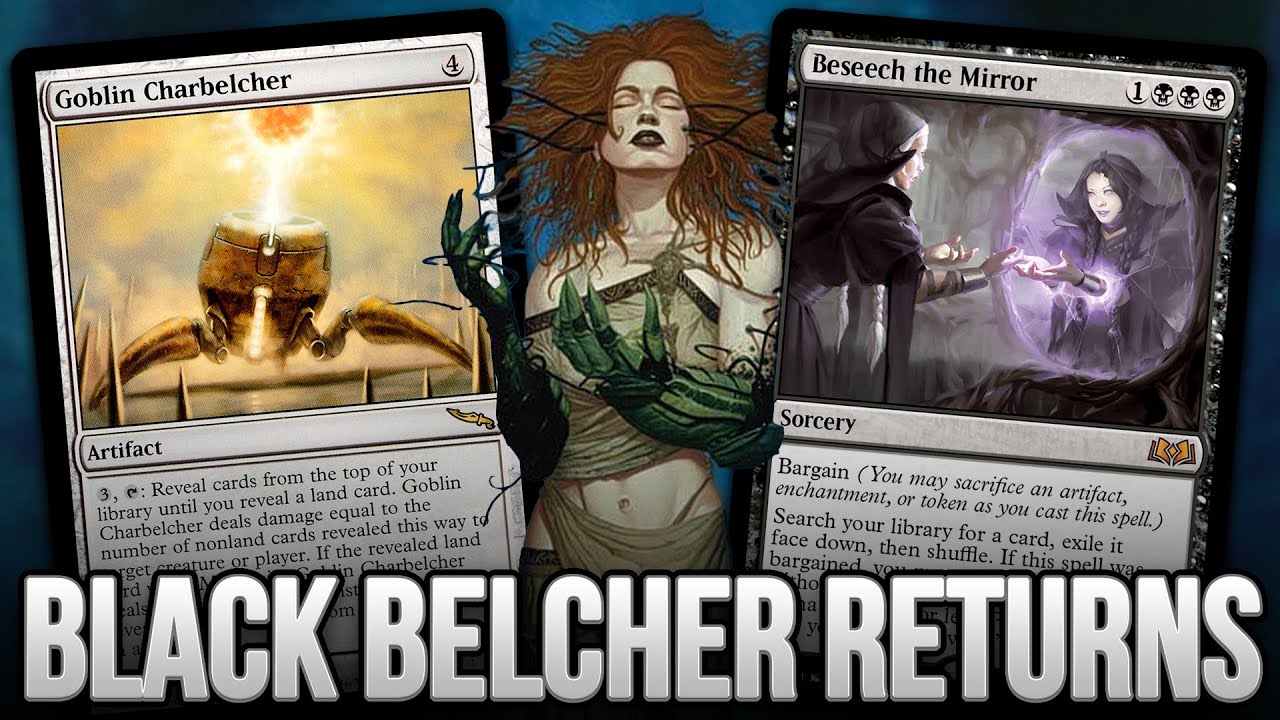BLACK BELCHER RETURNS! Legacy Goblin Charbelcher + Echo of Eons Combo | Magic: The Gathering MTG