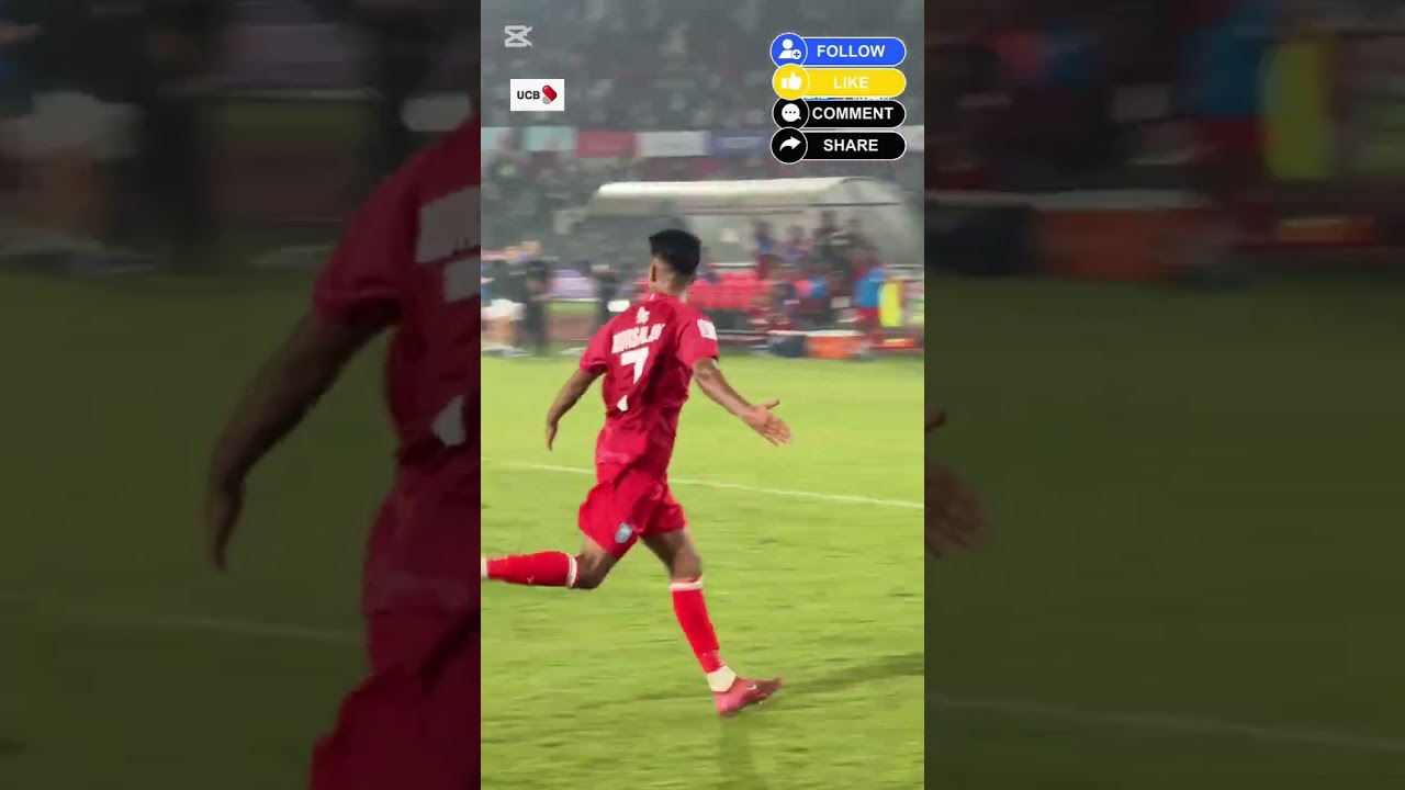 goal by morsalin: Bangladesh vs Hong Kong #bangladeshfootball #morsalin