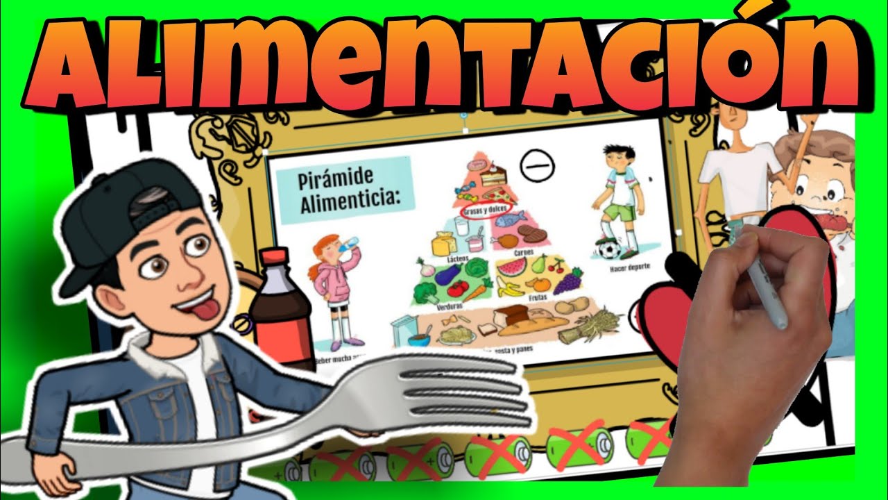 🍎 La ALIMENTACIÓN SALUDABLE 🍎 para NIÑOS de PRIMARIA