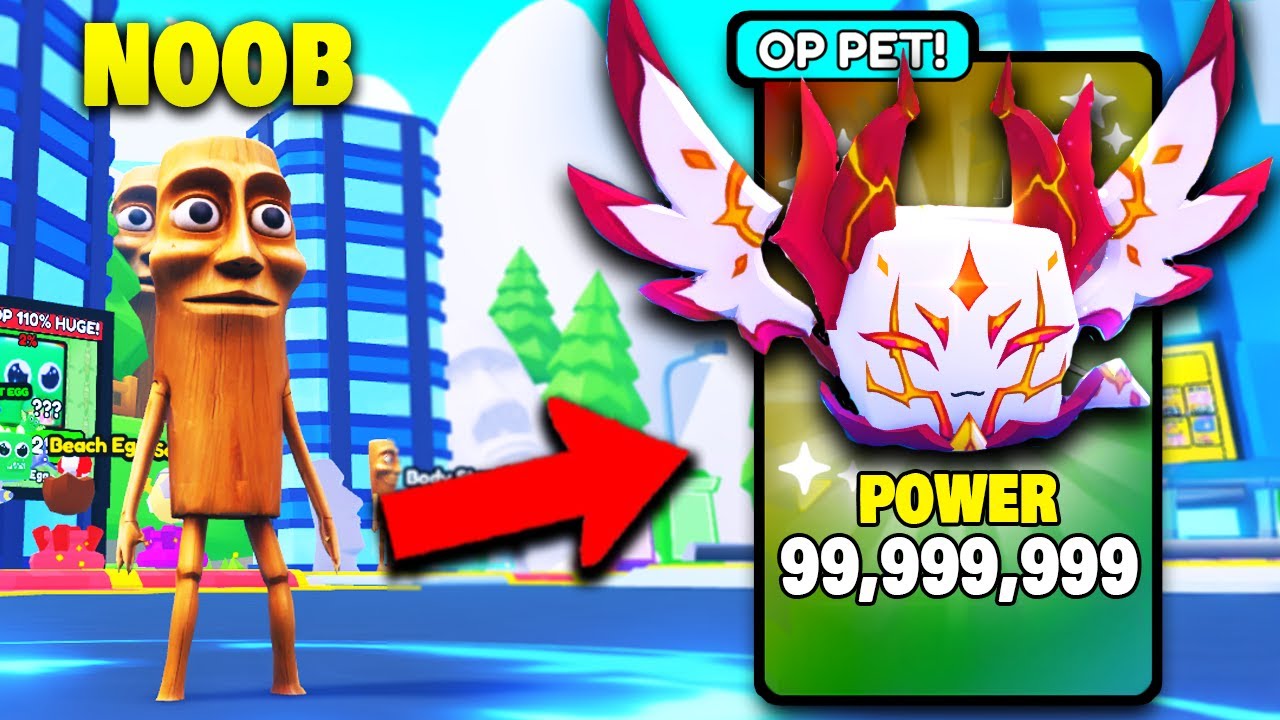 Starting Over as NOOB with BEST PET In Roblox Brainrot Training