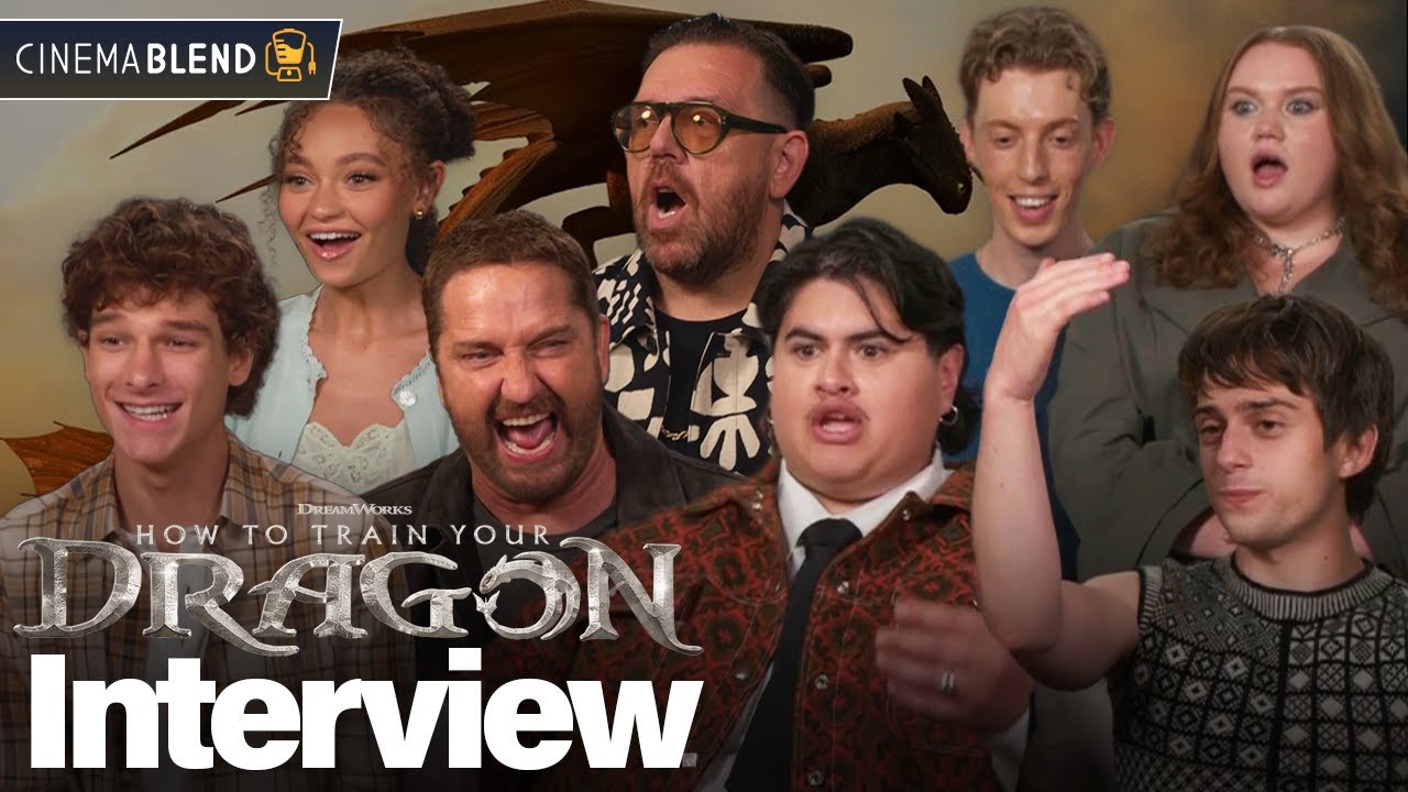 'How to Train Your Dragon' Live-Action Cast & Director Interviews