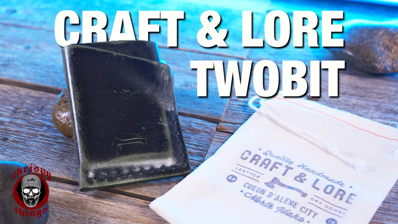Ultra minimalist | Craft & Lore Twobit Wallet! (Black Sage Ghost Limited Edition)
