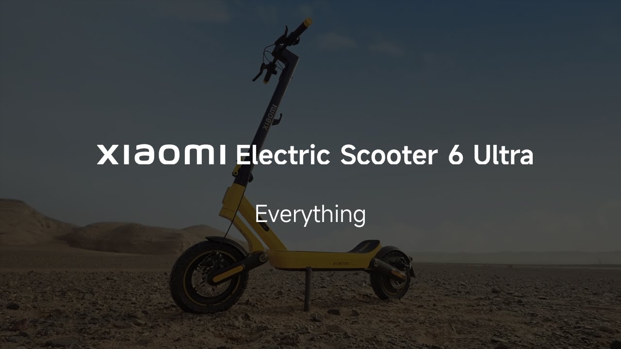 Everything about Xiaomi Electric Scooter 6 Ultra