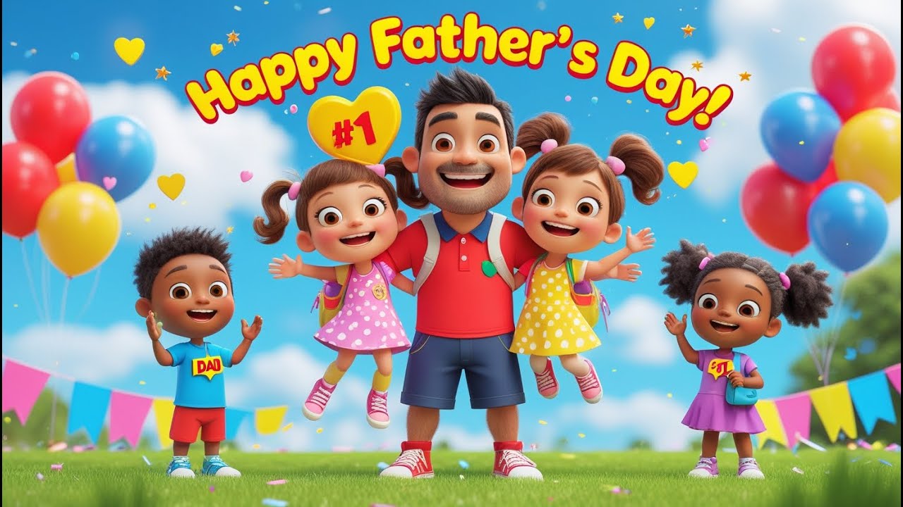 Happy Father’s Day Song for Kids | Best Father Song