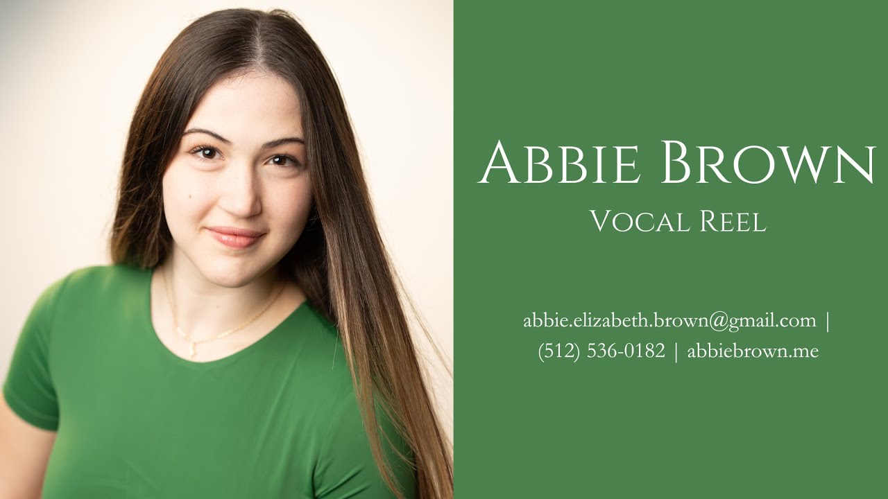 Abbie Brown Vocal Reel