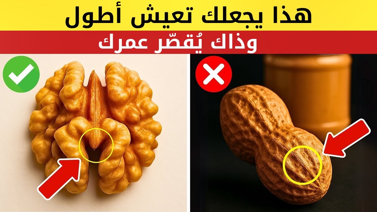 فوق سن 65؟ 4 مكسرات يجب عليك تناولها و 4 يجب عليك عدم لمسها!