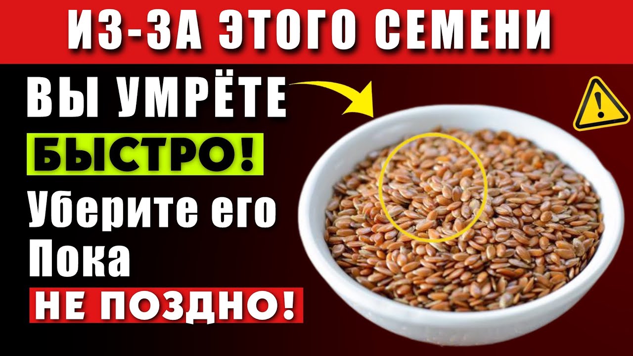 После 60? Опасные семена, к которым НИКОГДА нельзя прикасаться