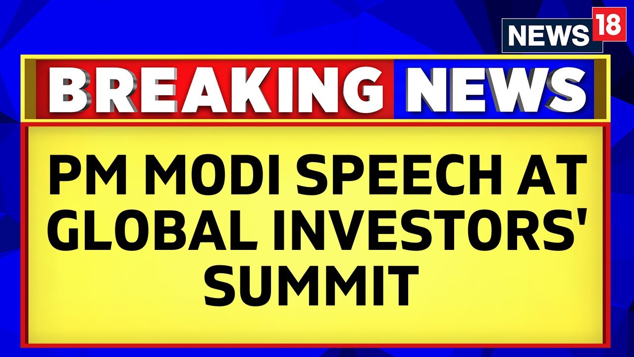 PM Modi Inaugurates Global Investors Summit In Madhya Pradesh | PM Modi Speech Today | News18