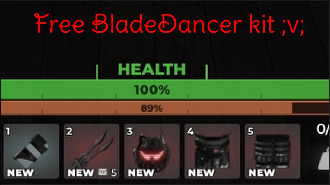 So I got Bladedancer in Blackout (for free btw) | Roblox  Blackout:Revival