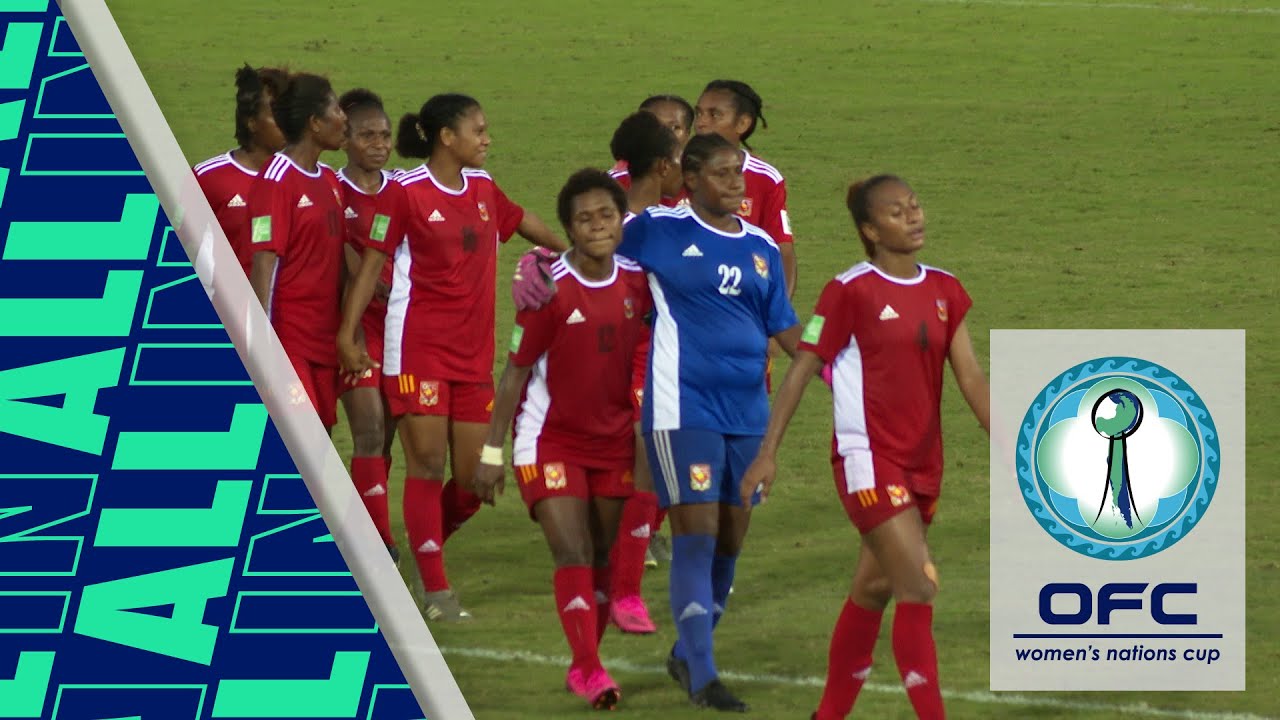 OFC Women's Nations Cup 2022 PAPUA NEW GUINEA vs TAHITI Highlights