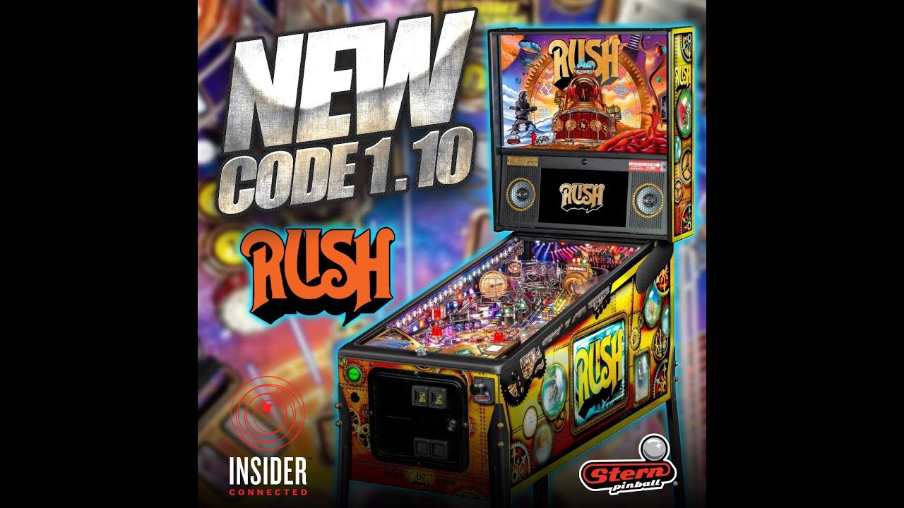 Stern Pinball's Rush Premium V. 1.10