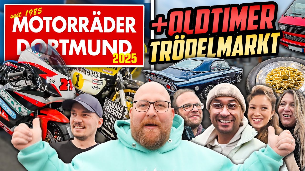 Marco auf SCHN&Auml;PPCHENJAGD! - Motorradmesse & Teilemarkt - Mit FREUNDEN im AUSSENEINSATZ!