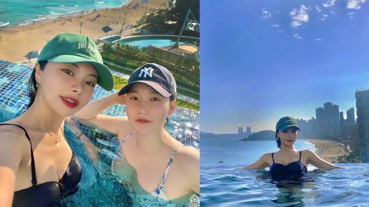 VLOG :: 호캉스 가기 전 같이준비해요💄 + 슬기와 해운대 시그니엘 호캉스 겸 부산여행🏖