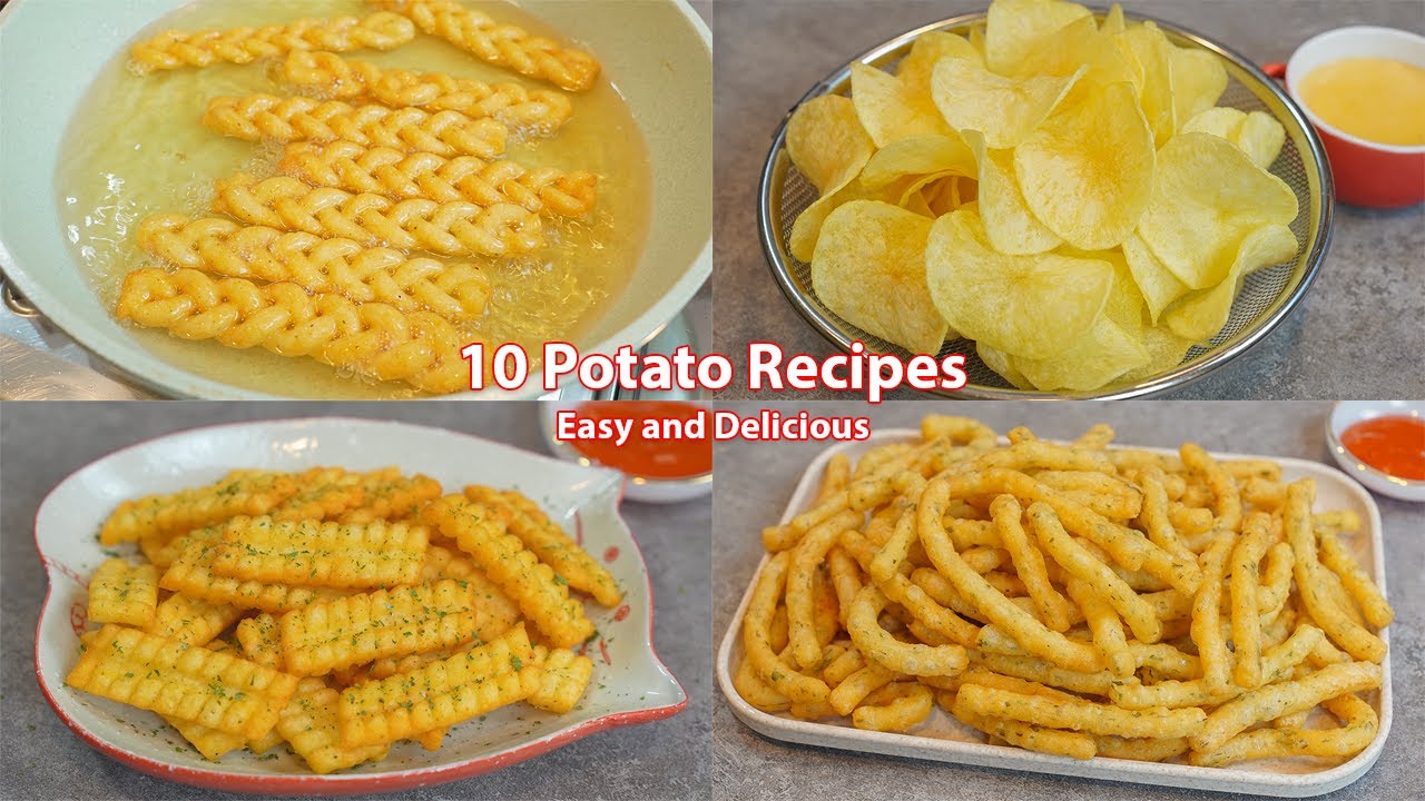 10 удивительных рецептов картофеля! Коллекции! Картофельные чипсы , Картофель фри