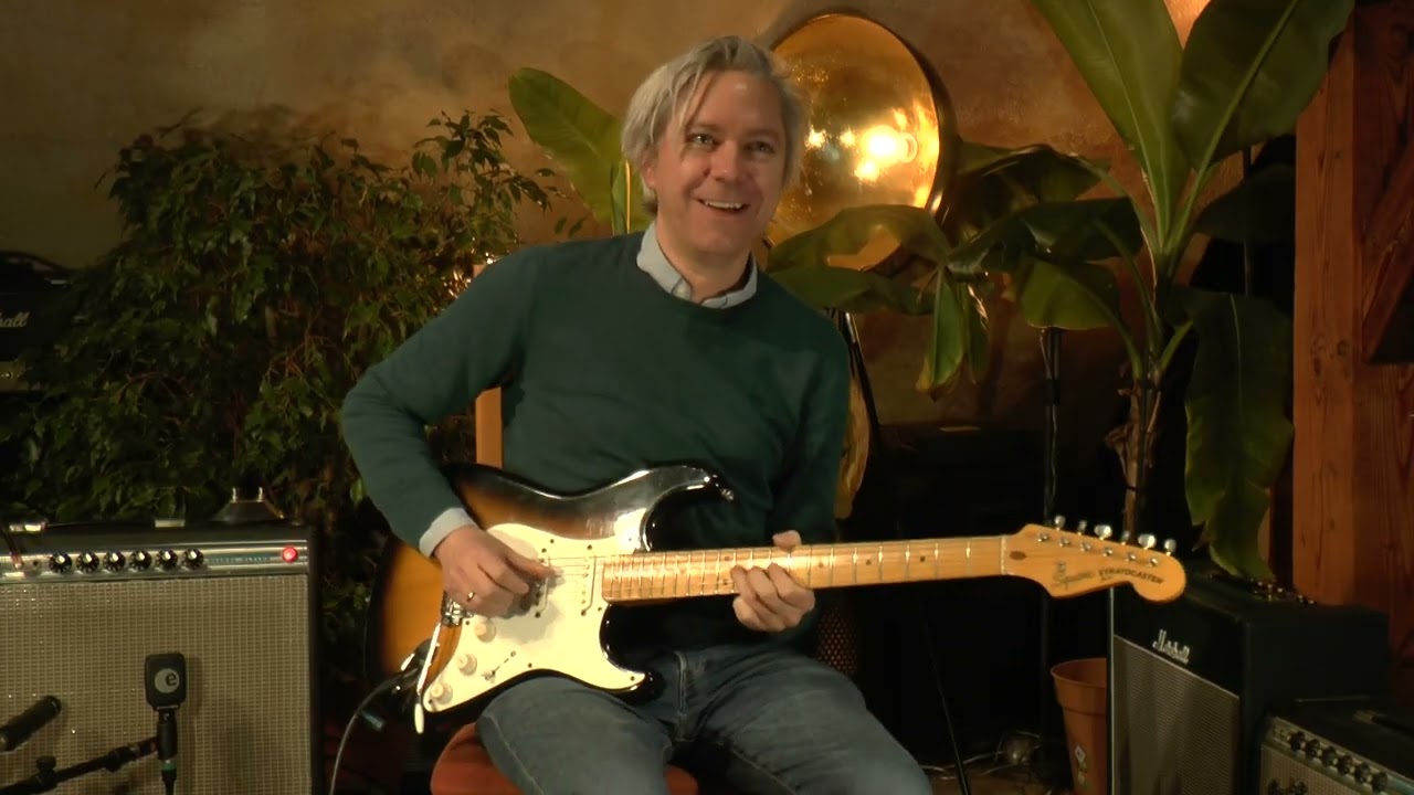 Squier Stratocaster from 1982 MiJ JV-Series presented by Tobias Hoffmann @VintageGuitarOldenburg
