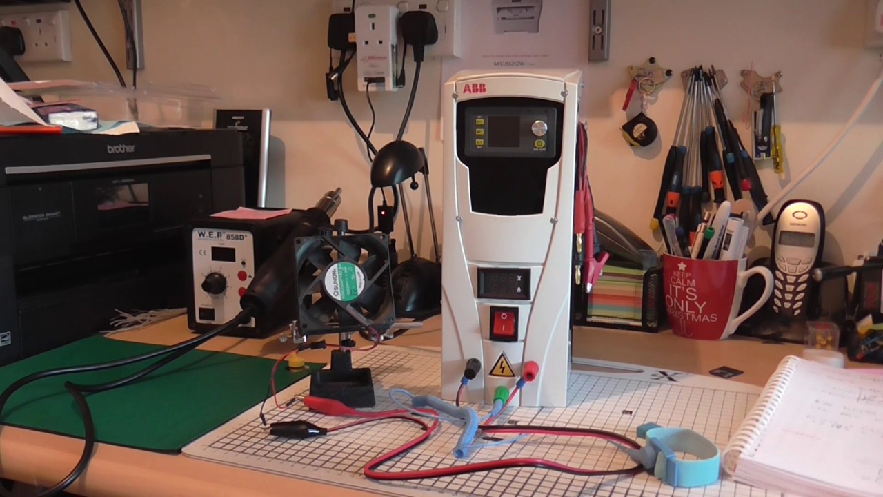 Power Supply using a DC2412 and DPS3012 32V 12A Adjustable DC power supply
