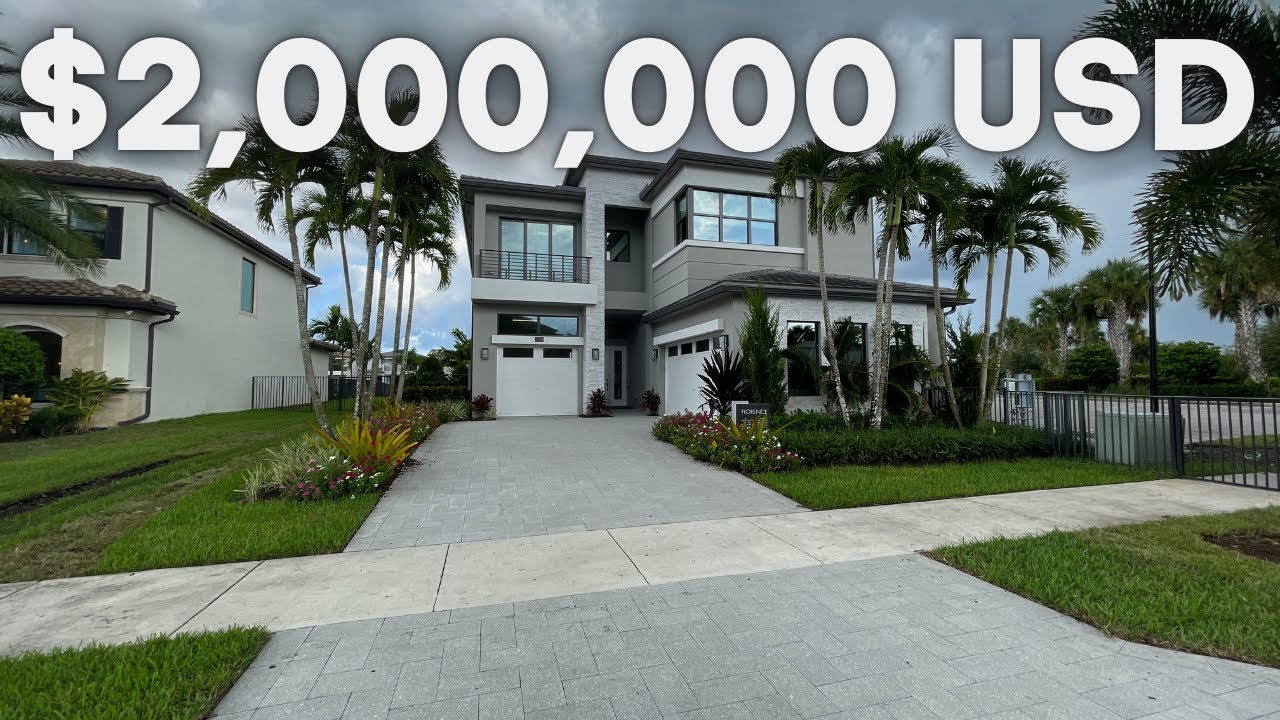 Tour dentro de una casa de $2,000,000 | Bienes Raices | Florida
