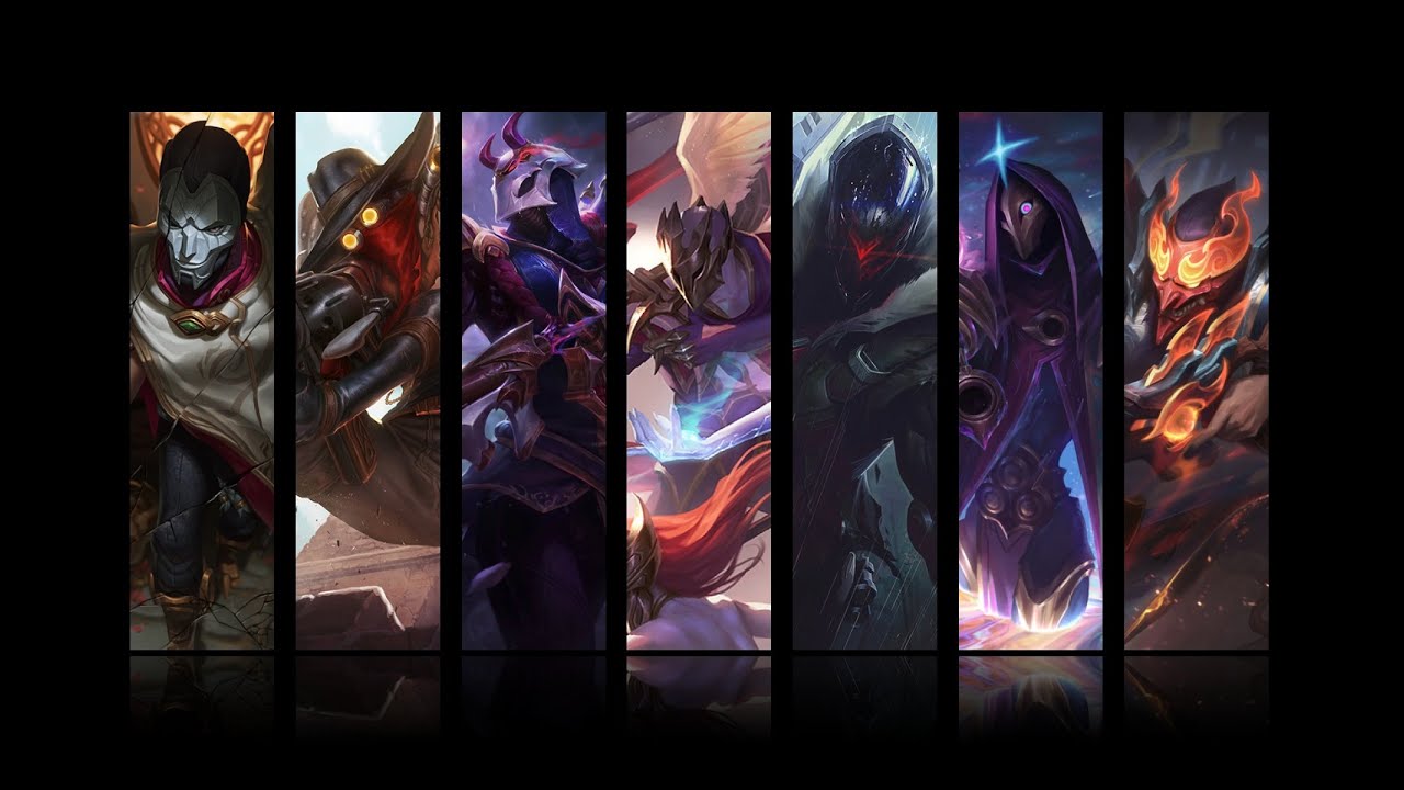 《英雄聯盟》燼 各造型【華麗謝幕(R)】施放音樂 (League of Legends Jhin [R] Curtain Call voice)