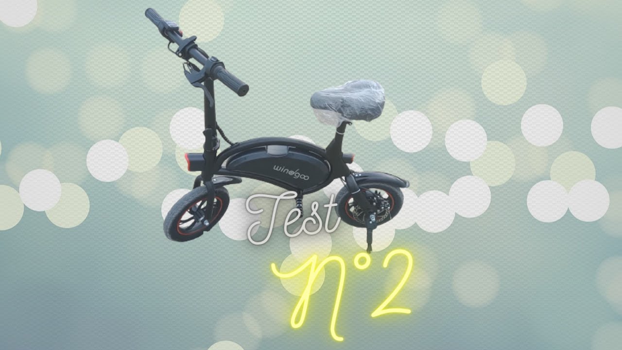 Test N°2 : Je teste la Draisienne électrique WindGoo  !!
