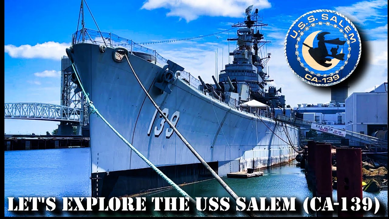 Присоединяйтесь ко мне в исследовании великолепного корабля U.S.S. Salem (CA-139)