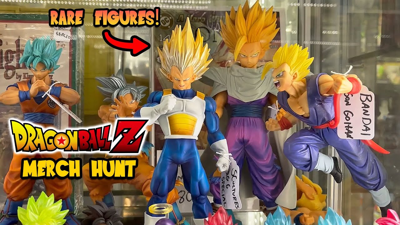 Dragon Ball Merch Hunt - HIDDEN DRAGON BALL TREASURES AT THE MALL (Figures, Apparel & More)