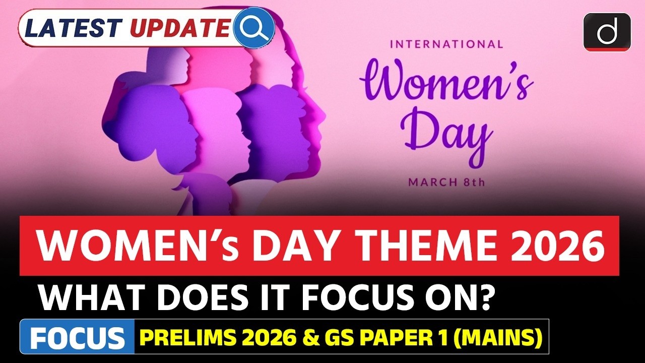 International Women&rsquo;s Day 2026 | Why March 8 Is Celebrated? | Latest Update | Drishti IAS English