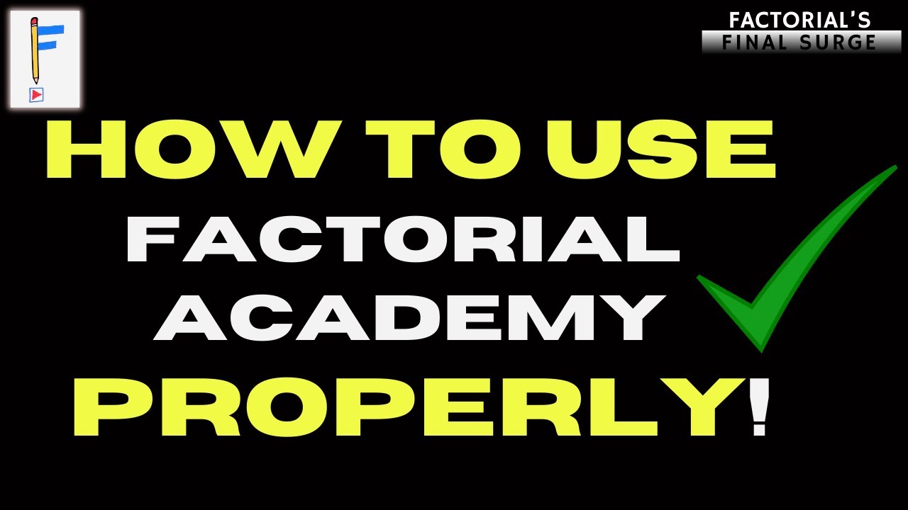 How to Use Factorial Academy for JEE 2026, 2027 & 2028 | Complete Roadmap Strategy