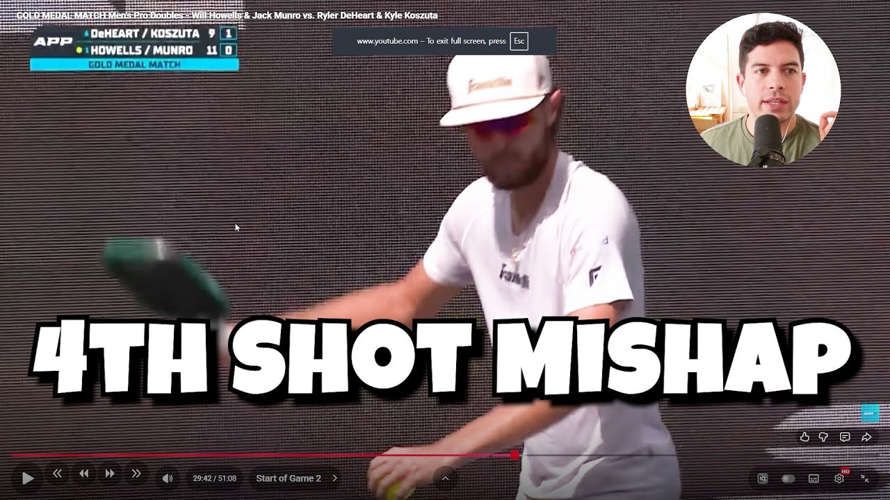 Pickleball Film Study | What Should They Have Done on the 4th?