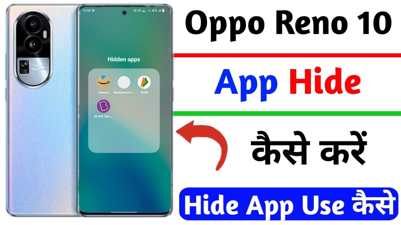 oppo reno 10 app hide setting | how to app hide on oppo reno 10 | oppo reno 10 app hide kaise kare