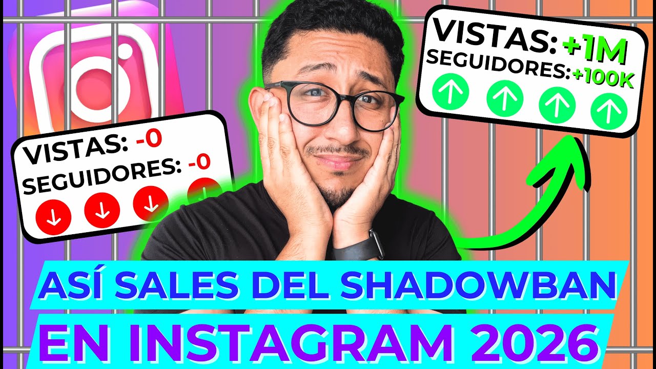 Cómo SALIR del SHADOWBAN en INSTAGRAM - SOLUCIÓN 2026 ✅