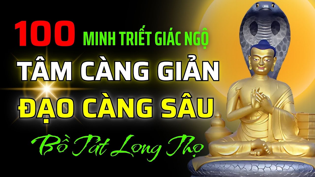 Bồ T&aacute;t LONG THỌ: 100 Tư tưởng TRUNG QU&Aacute;N bất diệt của Bậc Tr&iacute; Giả ph&aacute; tan mọi khổ đau