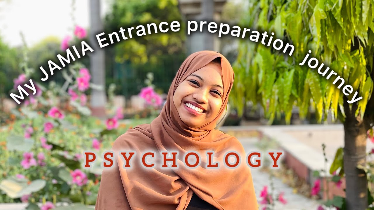 Delhi &bull; My Jamia Entrance preparation journey &bull; MA Psychology &bull; just.thashing