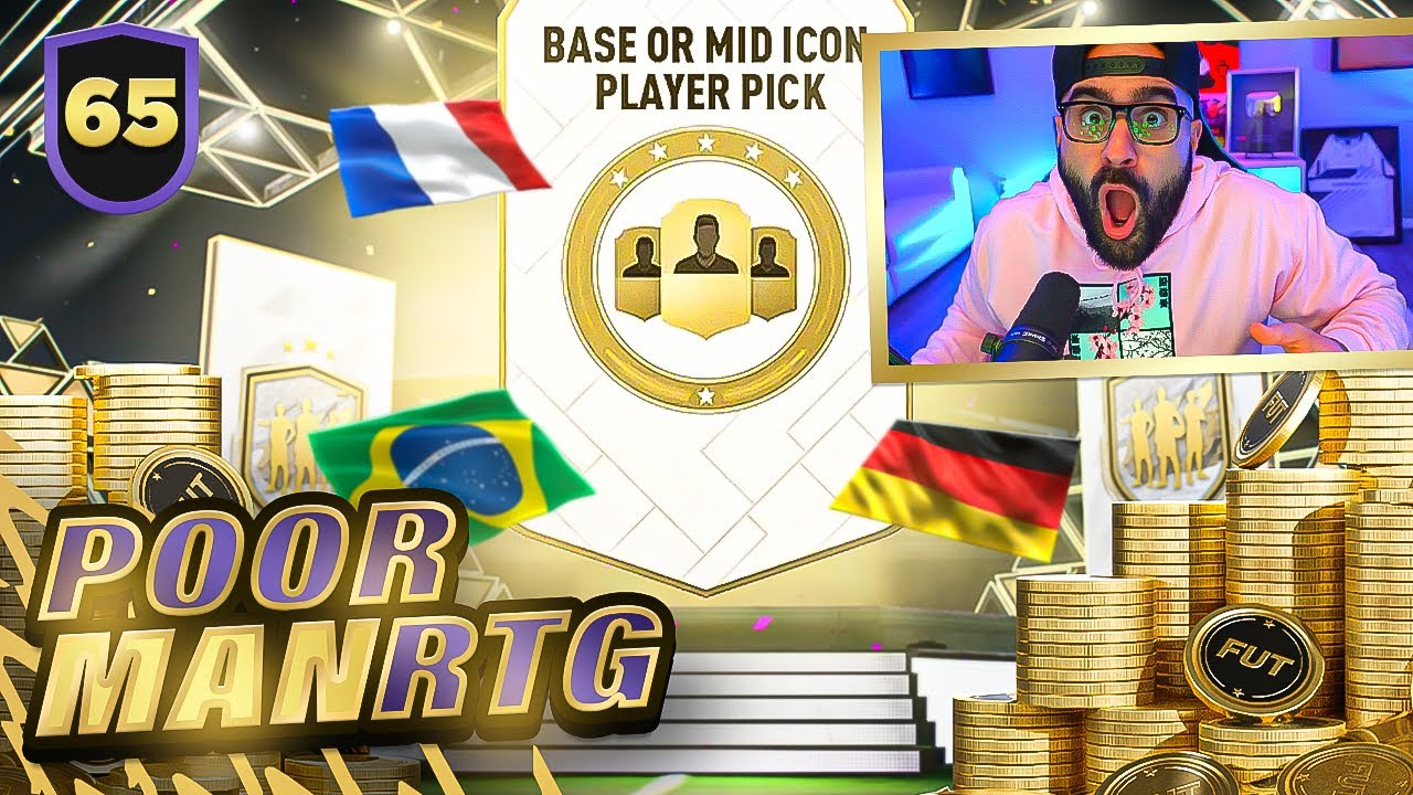 ЭТО БЕЗУМИЕ! ВЫБОР БАЗОВОГО ИЛИ СРЕДНЕГО ИКОНА!!! 😲 FIFA 22 Ultimate Team PMRTG