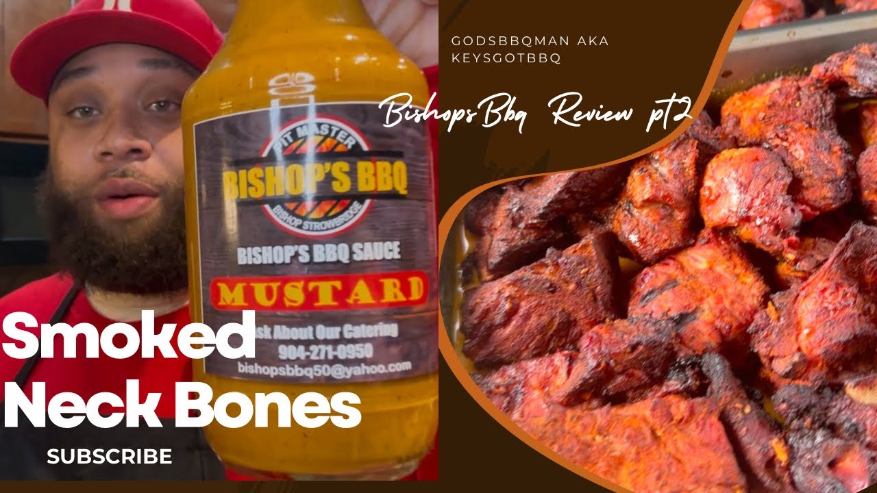 Part 2 of the Bishops Bbq sauce and Rub!!! Smoked Neck Bones!