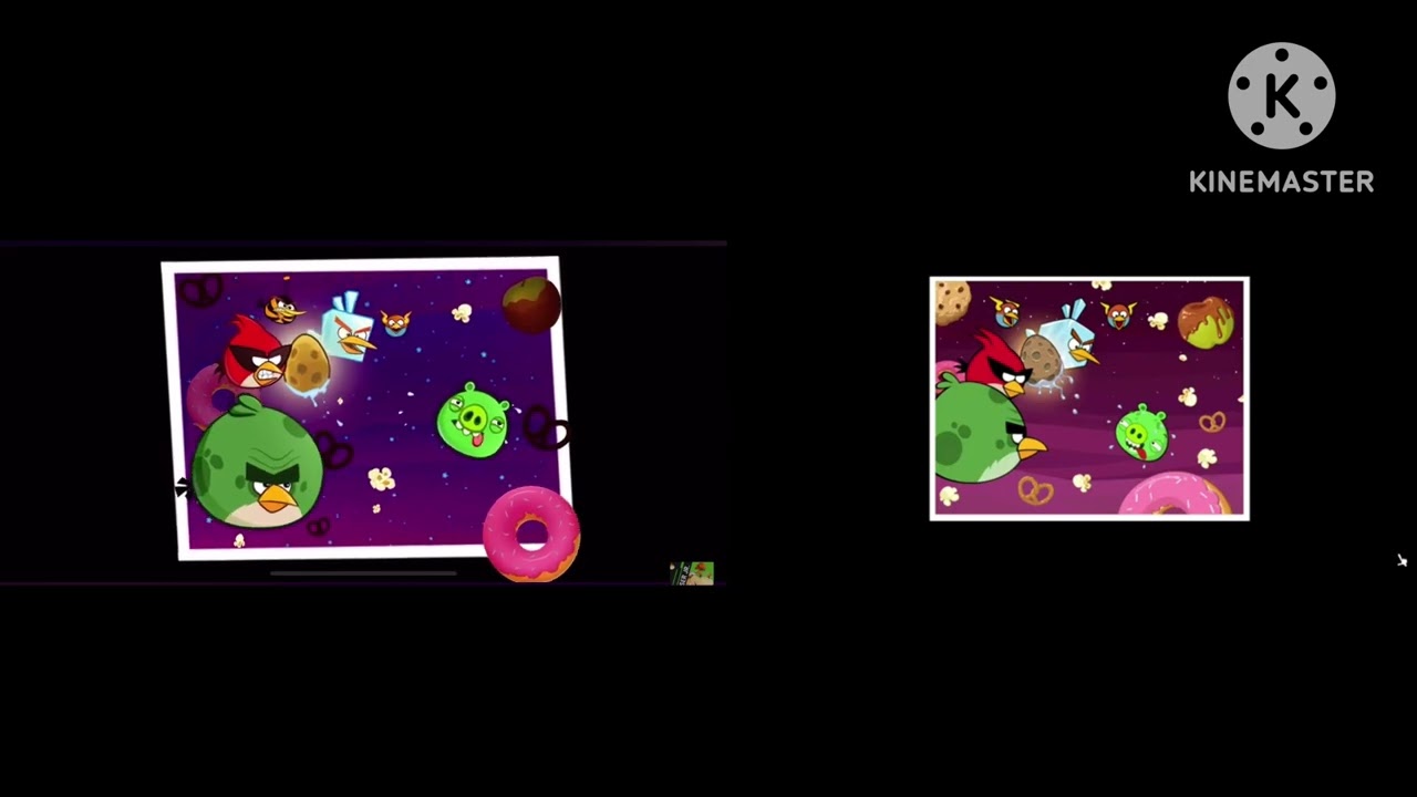 Angry Birds Space Reloaded vs Angry Birds Space All Cutscenes