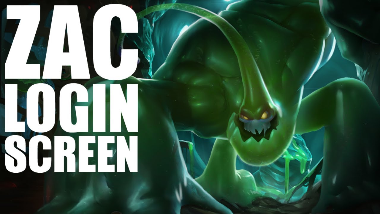 Zac Login Screen - League of Legends | Animated [HD]