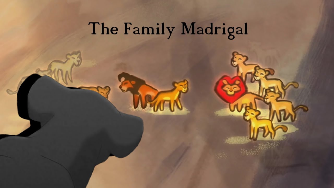 The Family Madrigal - The Lion King / Kimba Version